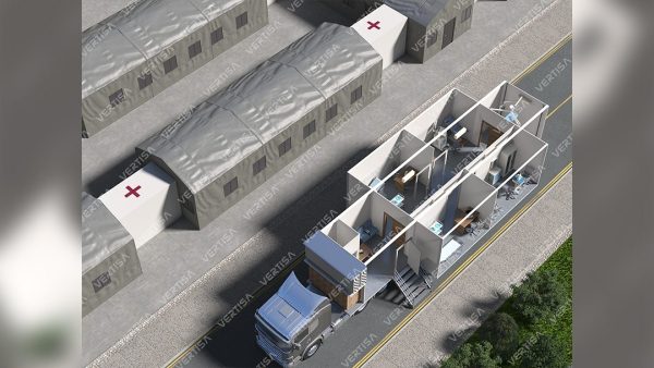Vertisa Mobile X-Ray and Gynecology Trailer