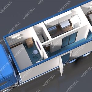 Vertisa Truck-Based Mobile Hospital